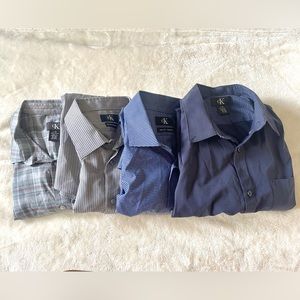 4-Pack Calvin Klein Men’s Button-down shirts